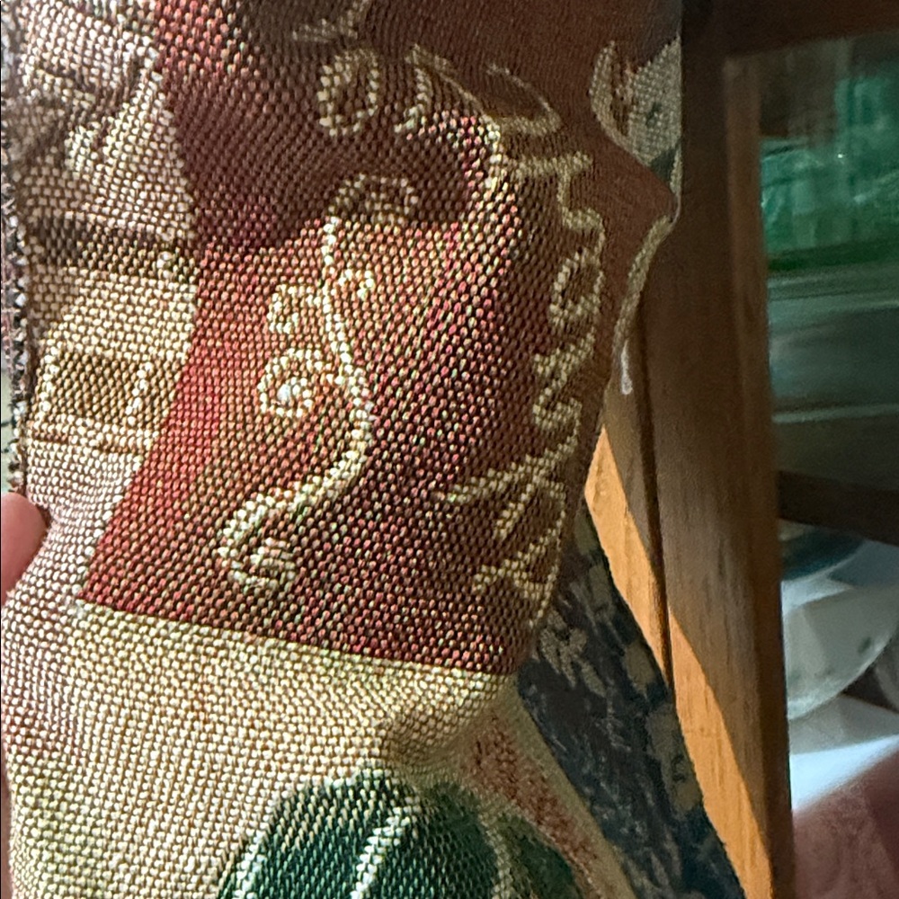 Flash sale🔥💥Thanksgiving Table Runner with Turkey and Pumpkin Design 65”x13” - Picture 3 of 4